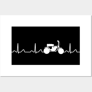 Mini Bike Heartbeat Posters and Art